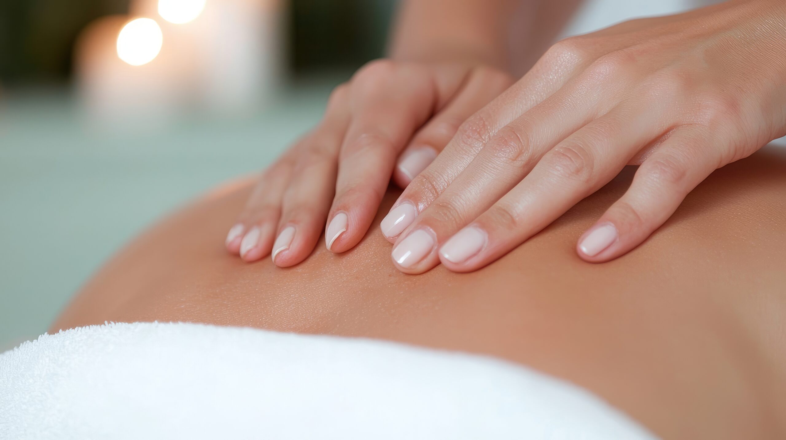 Gentle, hands-on lymphatic therapy